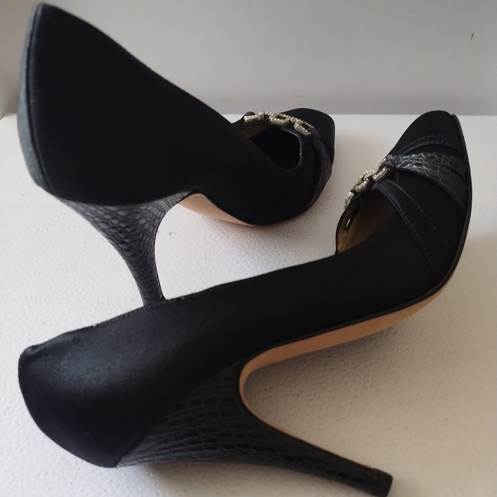 GIUSEPPE ZANOTTI SATIN PUMP'S - Picture 2 of 8